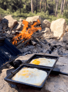 Eggs in Lakesland Cabin – Bush Retreat – NSW