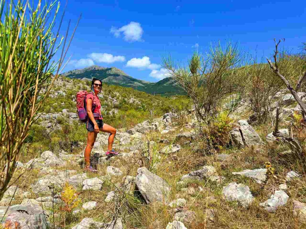 cammino san nilo italy hiking